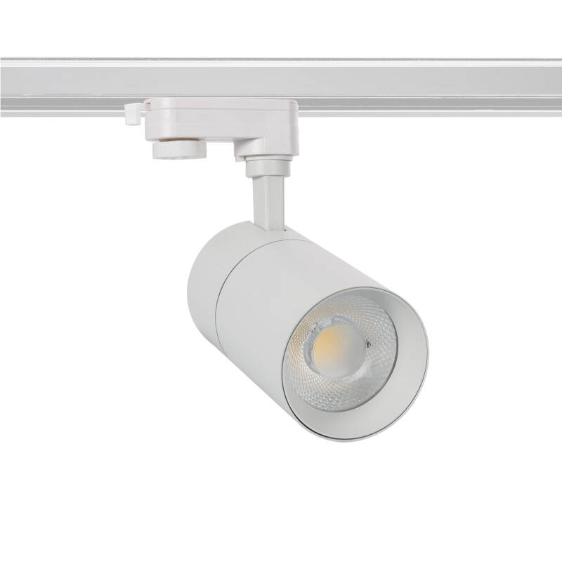 Produit de Spot LED sur Rail Triphasé 20W Onuba CCT Noir