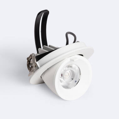 Round Adjustable 15W LED Downlight Ø100mm Cut Out CCT OSRAM 120lm/W LIFUD