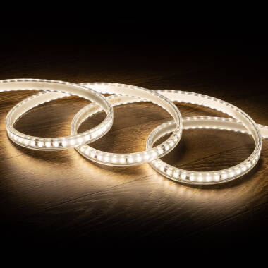 Product of 220V AC 120 LED/m Cool White 4000K IP65 Solid Dimmable LED Strip Autorectified Custom Cut every 10 cm