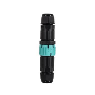 Connector Waterdicht Mannelijk-Vrouwelijk 3-Pin Aansluiting 0.5-2.5mm² IP68