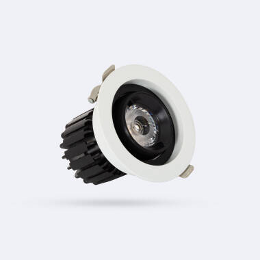 LED Downlight Einbaustrahler 7W COB Schwenkbar 360º Rund Schnitt Ø 80 mm CRI90 Expert Color No Flicker