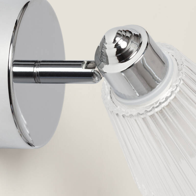 Product of Rain 1 Spotlight Chrome Wall Lamp for Bathrooms