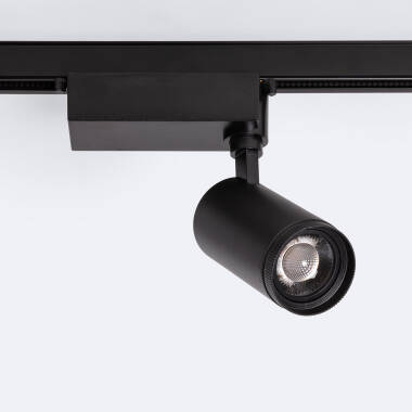 Spot LED sur Rail Monophasé 20W West CCT Multi-Angle 15-60º Noir