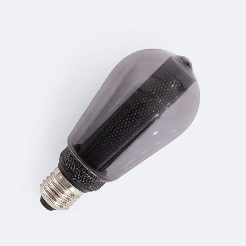 Product of 3W E27 ST64 Smoke LED Filament Bulb 100lm 