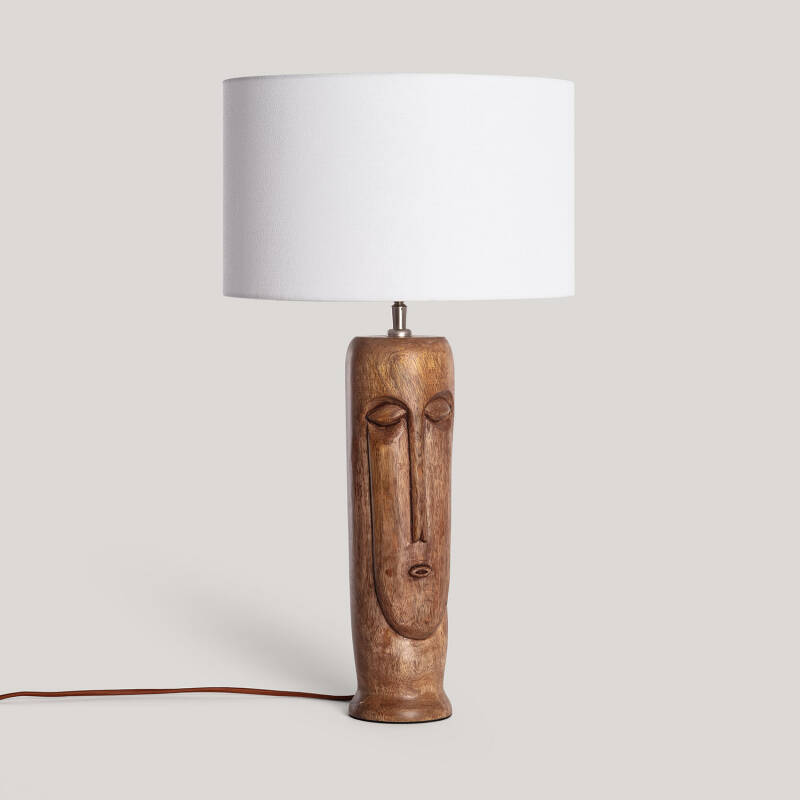 Produkt von Tischlampe Holz Divya ILUZZIA