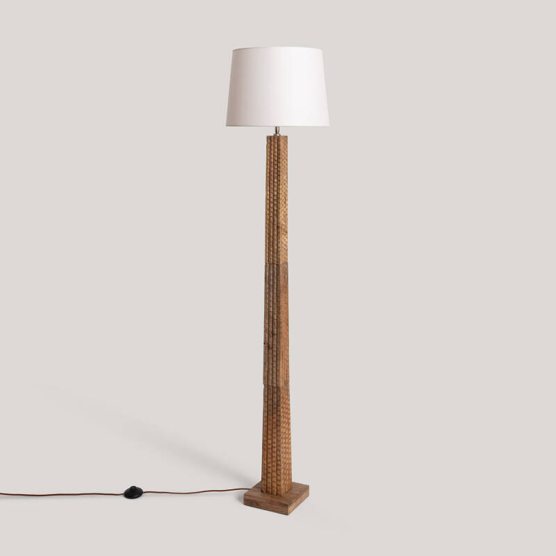 Produkt von Stehlampe Holz Kyathi ILUZZIA