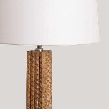 Produkt von Stehlampe Holz Kyathi ILUZZIA