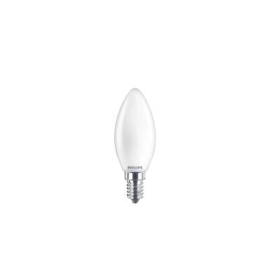 LED Glühbirne Filament E14 4,3W 470 lm BA38 Dimmbar PHILIPS Candle