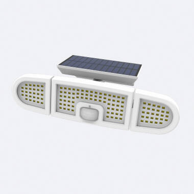 Proiettore LED Solare 7W IP con Sensore di Movimento PIR e Crepuscolare