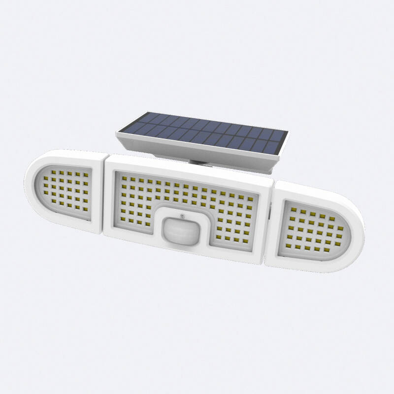 Product van Schijnwerper LED Solar 7W IP met PIR Bewegingssensor en Schemersensor