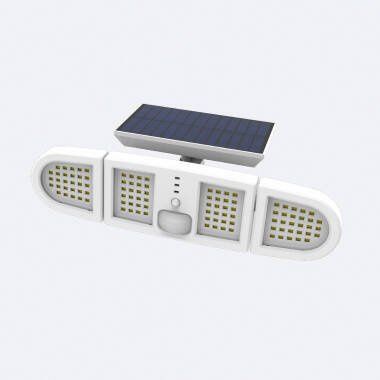 LED Fluter Solar 5W IP mit PIR-Bewegungssensor  und Dämmerungssensor