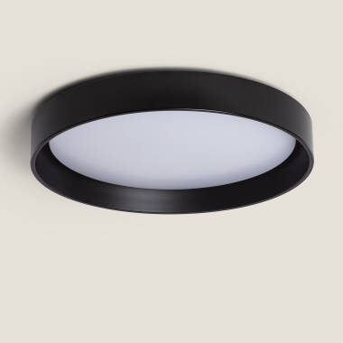 Plafonnier LED Rond Métal 30W CCT Sélectionnable Big Broadwey Ø550 mm