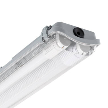 LED Tri-Proof Light with two 60cm 2ft LED Tubes IP65