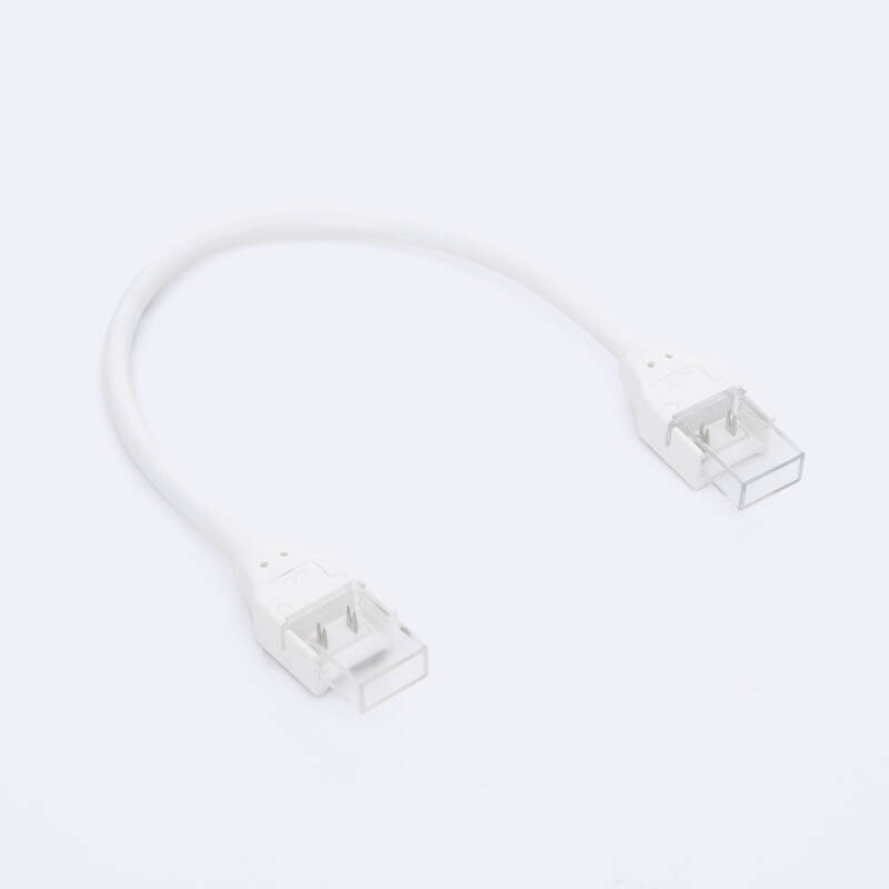 Produkt von Verbinder doppelt mit Kabel für LED-Streifen ohne Gleichrichter 220V AC COB Silicone FLEX Breite 10 mm Einfarbig