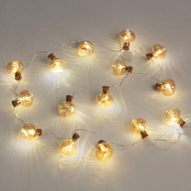 1m Onion LED Garland with Battery