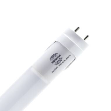 Tube LED150cm T8 G13 Aluminium avec détecteur de mouvement et éclairage de Sécurité Connexion Latérale 24W 100lm/W