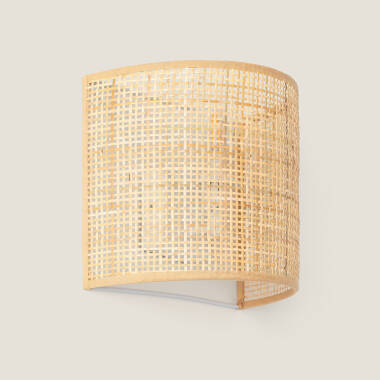 Wandlamp van Rotan Baracoa Nusu