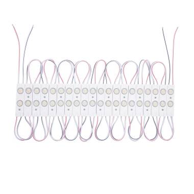 LED Modul 20 Einheiten 15W IP65 24V DC für Werbeschilder 2.5m