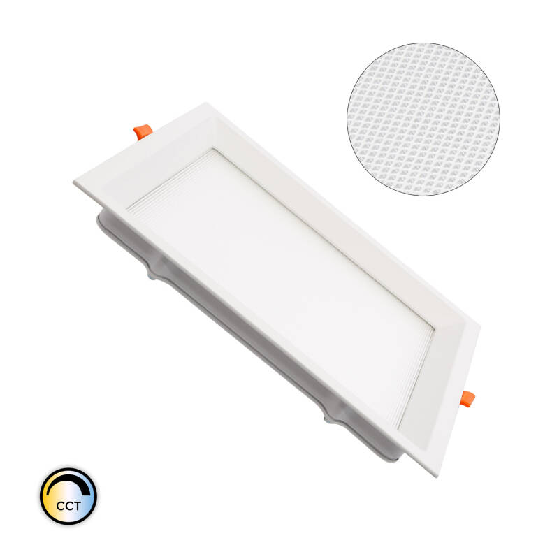 Product of 26W Square CCT Microprismatic LED Downlight LIFUD 150x150 mm Cut-Out