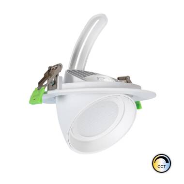 Oczko Downlight Nastawny Okrągły LED 38W OSRAM 120 lm/W Biały LIFUD Anti-Flicker