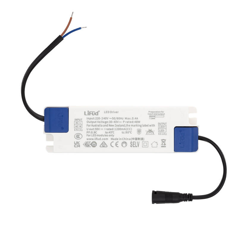 Produkt von Treiber LIFUD 220-240V No Flicker Ausgang 30-40V 1200mA 48W LF-GIF050YS1200H