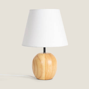 Dřevěná Stolní Lampa Ranko