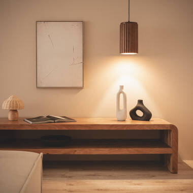 Product of Mirto Wood Pendant Lamp 