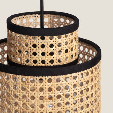 Product van Hanglamp Rotan Huela Piccola