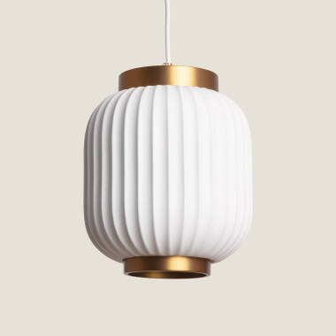 Irazú Jeko Porcelain  Pendant Lamp