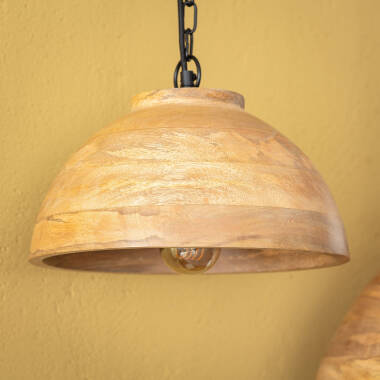 Product van Hanglamp van Hout Naisha S IlUZZIA 