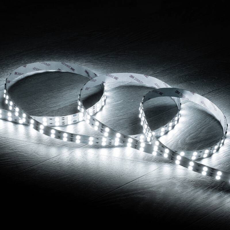 Product van LED Strip 24V DC 120LED/m 5m IP20 Breedte 15mm in te korten om de 10cm