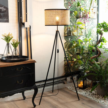 Product van Staande Lamp Rotan  Huela