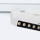 Produit de Spot Linéaire LED sur Rail Monophasé 12W CCT Dimmable Elegant Optic Blanc