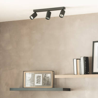 Prodotto da Applique da Soffitto Alluminio Breixo 3 Faretti