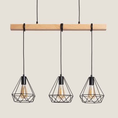 Hanglamp  Metaal  Sardo 3 Spots