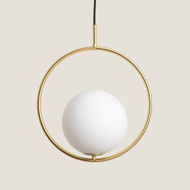 Moonlight Diplo Metal & Glass Pendant Lamp