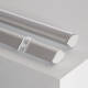 Product van Aluminium Hoekprofiel met Doorlopende Cover voor LED Strips tot 20 mm