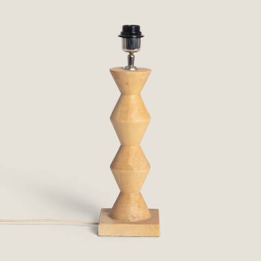 Akesh II Wooden Table Lamp Base