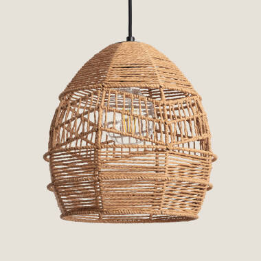 Bewayo Braided Paper Pendant Lamp