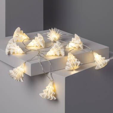 2.1m Paper Tree LED Garland Battery Operated