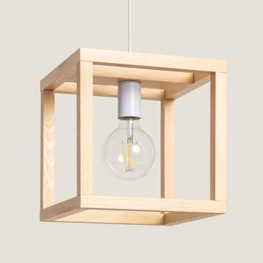 Lampada a Sospensione Legno Coba