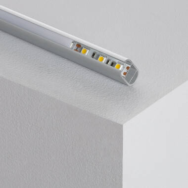 Aluminium Profile for Wardrobe Clothes Hanger for LED Strips up to 12mm