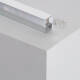 Product of Aluminium Profile for Shelves with Continuous Cover for LED Strips up to 12mm 