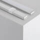 Product van Aluminium inbouwprofiel met doorlopende afdekking voor LED-strips tot 12 mm