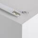 Product van Aluminium inbouwprofiel met doorlopende afdekking voor LED-strips tot 12 mm