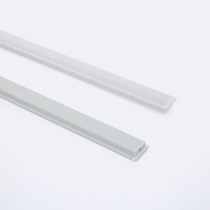 Product van Inbouw Aluminium Profiel met Doorlopende Cover voor LED Strips tot 12 mm