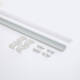 Product van Inbouw Aluminium Profiel met Doorlopende Cover voor LED Strips tot 12 mm