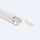 Product van Aluminium Profiel Inbouw met Doorlopende Afdekking voor Dubbele LED-strip tot 18 mm