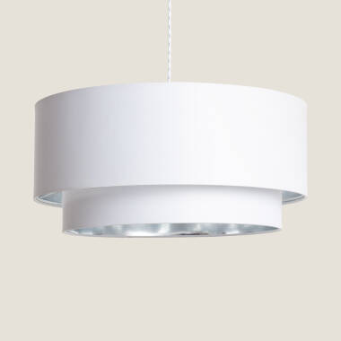 Reflect Duo Textile Pendant Lamp