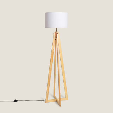 Staande lamp van Hout Korsade